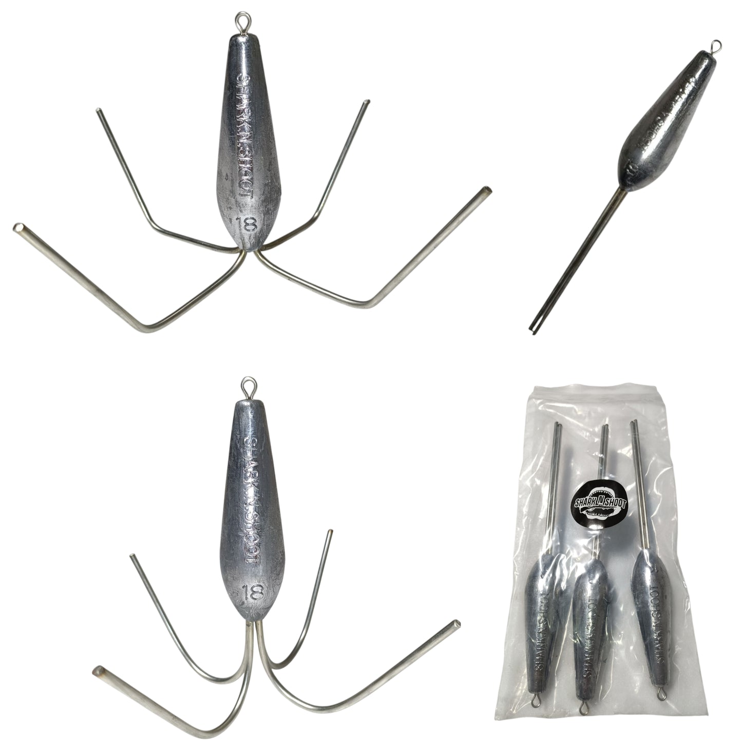 18oz / 510g Spider Weights 3 pack