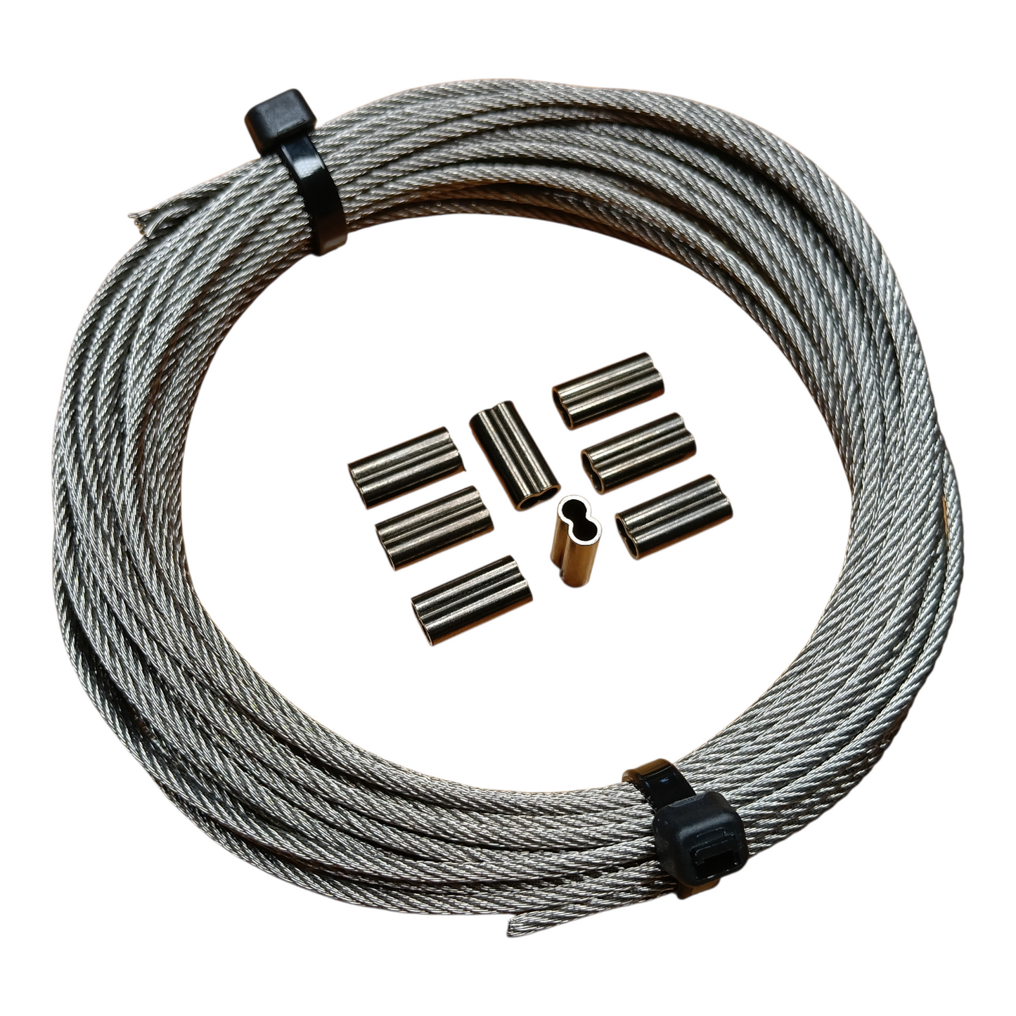 10m 2mm Uncoated Stainless Steel Wire 600lb