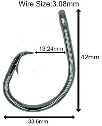 8/0 Stainless Steel Circle hook