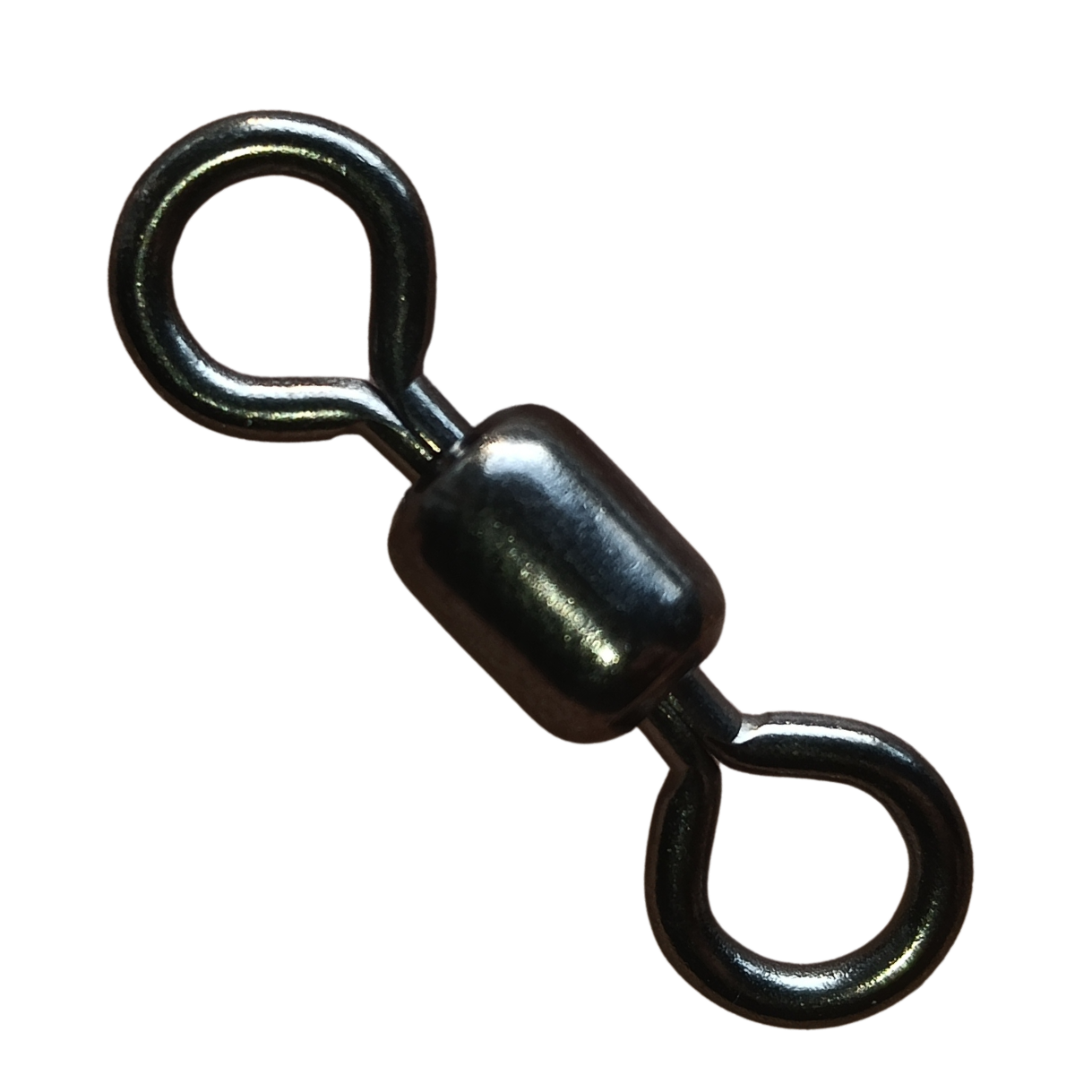 Stainless Steel Crane Swivel Black 6/0