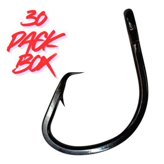 20/0 *GENUINE* Fujiyama Mutsu HIGH CARBON Circle hooks 30pcs Box ($8ea)