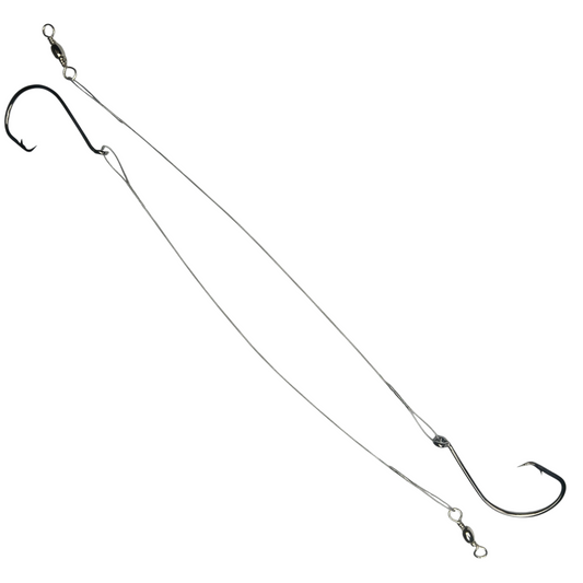 2x Mini bull shark / Eel trace rigs