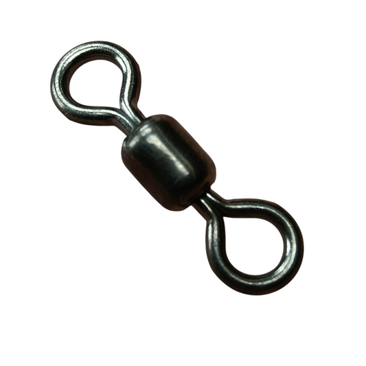 Stainless Steel Crane Swivel Black 6/0