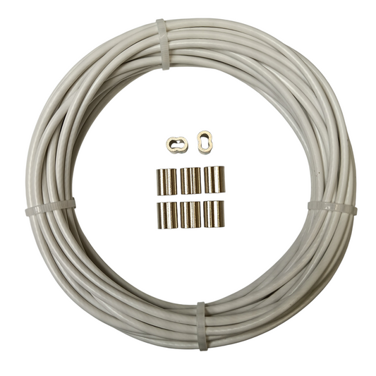 10m 2.5mm/3.5mm Stainless Steel Wire 880lb
