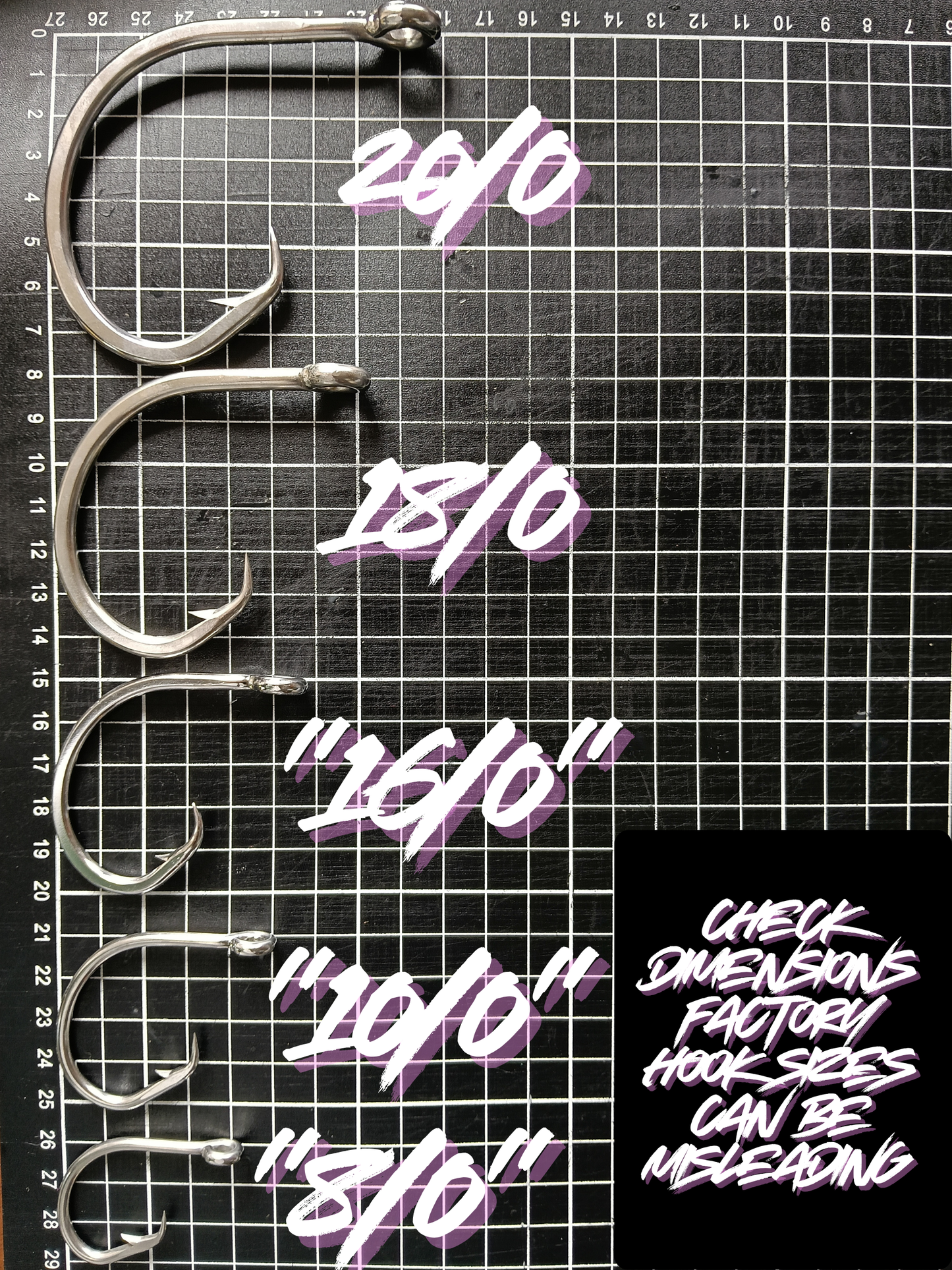 10/0 Stainless Steel Circle hook