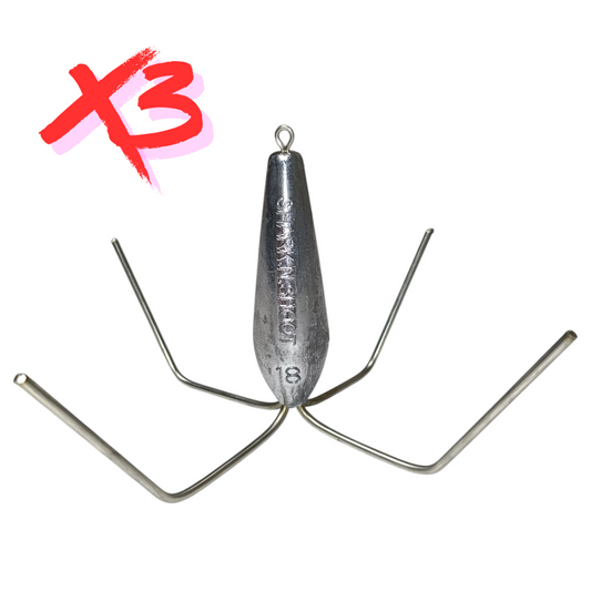 18oz / 510g Spider Weights 3 pack